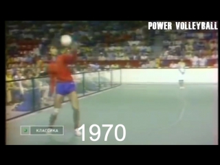 volleyball evolution 1930 - 2017 (hd)